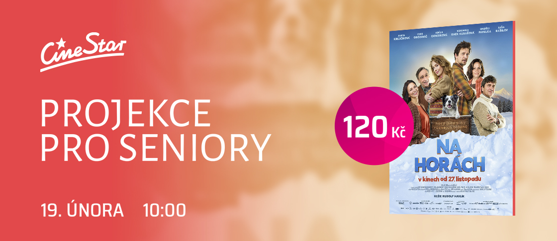 Seniorská projekce s filmem Na Horách