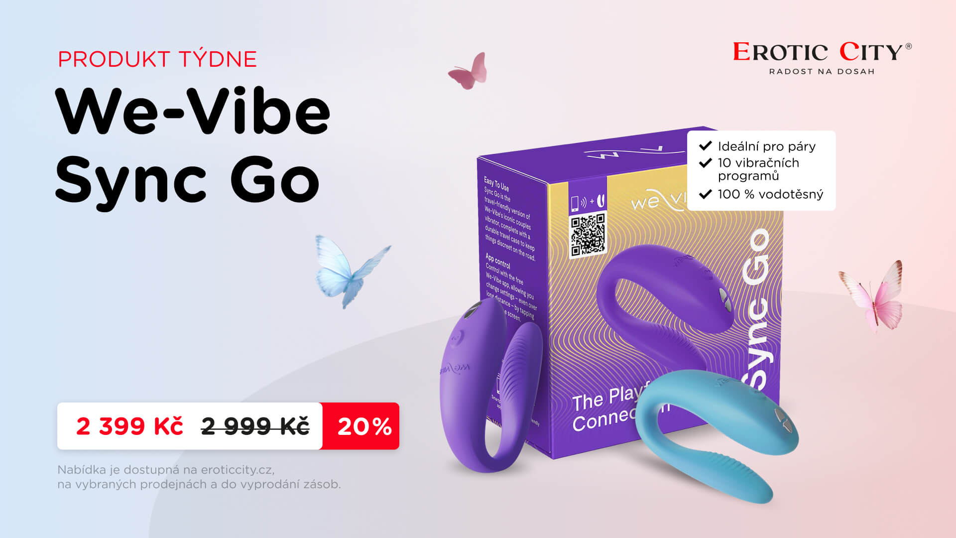 Produkt týdne We-Vibe Sync Go 